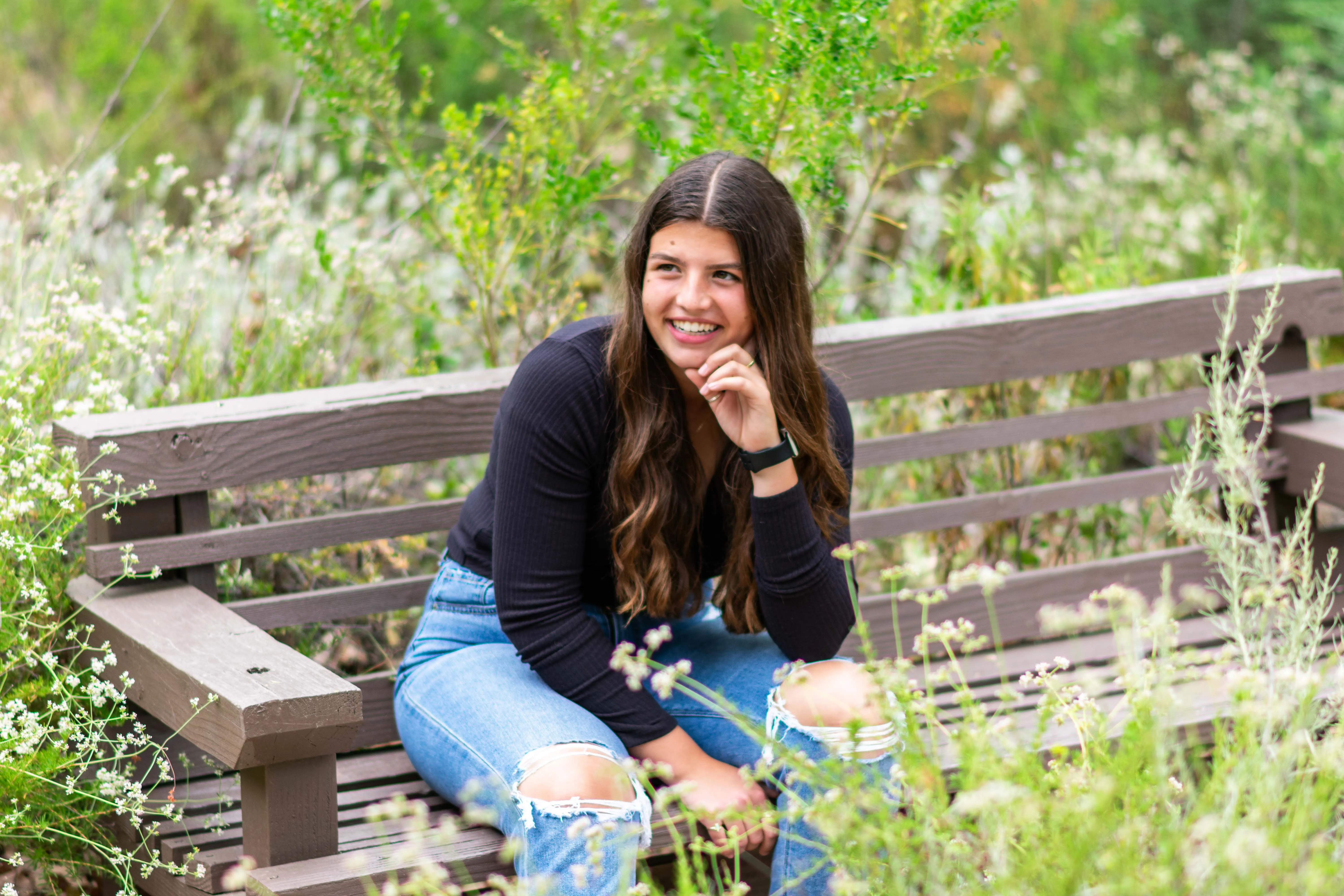 Natural light lifestyle portrait photography by Thomas McClure in Coto de Caza California golden hour